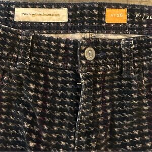 Pilcro and Letterpress Women's Dark Patterned Jeans